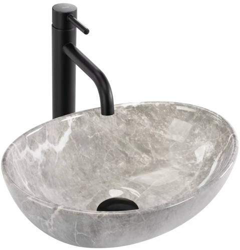 Умывальник Rea Sofia Mini Grigio U9237