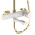 Душевая система Rea Melia white gold P2406