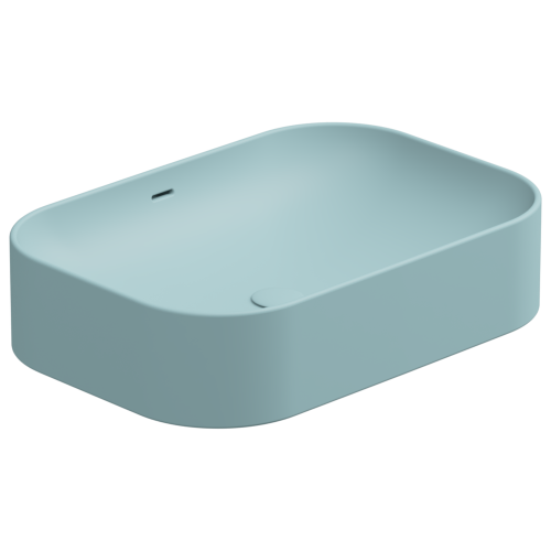 Раковина накладная 60x42 см GSG Ceramic Design Easy EALAVTP60037, Ice Matt