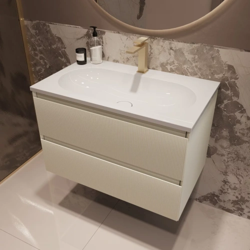 Тумба подвесная Vincea Welle 800 M.Beige Soft-touch VMC-2WL800MBG