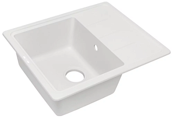 Мойка кухонная Zorg Torino 62 белый камень