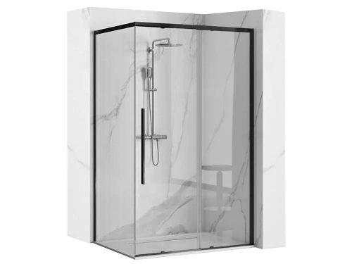 Душевой уголок Rea Solar Black 90x120 K6311