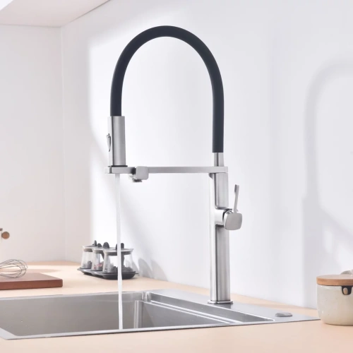 Смеситель для кухни Vincea VKF-119CH