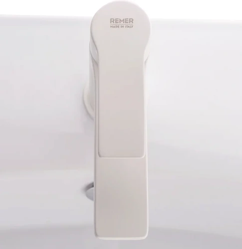 Смеситель для раковины Remer Energy EY12BO, белый матовый