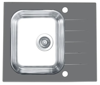 Мойка для кухни Alveus VITRO 10 (серая) 600x500 1130526