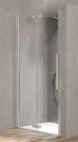 Душевая дверь Kolpa-San Polaris Fold N 80-L silver brill transparent 516330