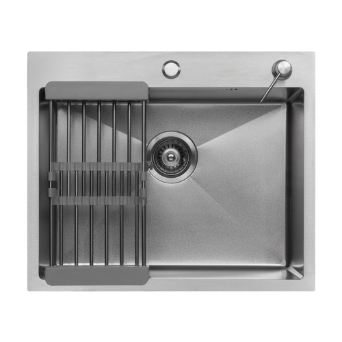 Комплект Arfeka Eco AR мойка 600*500, коландер, дозатор satin decor volcanic rock