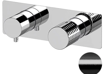 Смеситель для душа Remer Celebrity CEC92ZWBCFP, черный брашированный хром