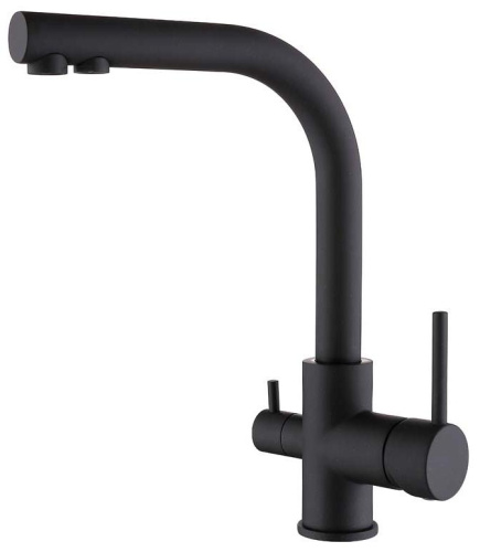 Смеситель для мойки Vivi Felice 1718-10 Nero opaco