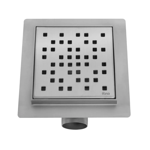 Трап для душа Rea DOTS 120x120 nikiel matt G6202