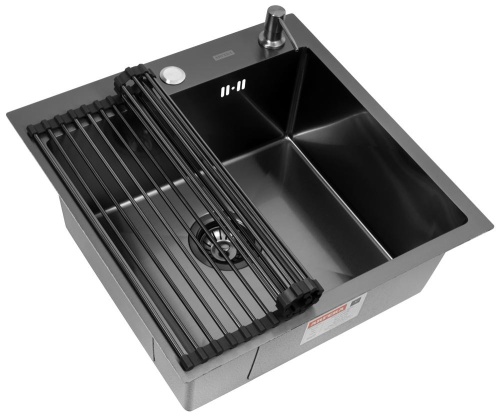 Комплект Arfeka Eco AR мойка 500*500, роллер-мат, дозатор black