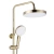 Душевая система Rea Bloom gold white P9529