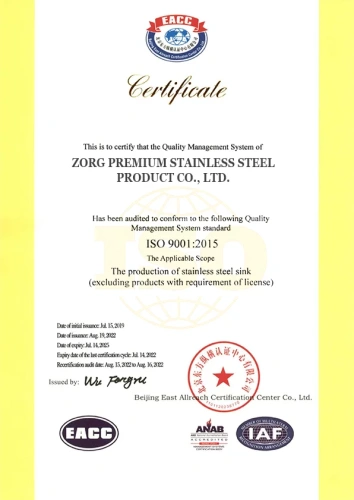 Мойка кухонная Zorg ZRN 5045 premium PVD Gunblack