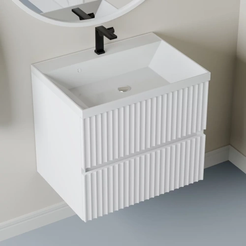 Тумба подвесная Vela Волна 70П под Classica (белый мат) белый гола TU4511