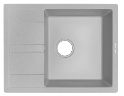 Мойка кухонная Zorg Apollo 65 серый жемчуг