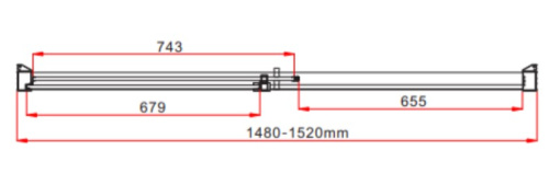Душевая дверь Vincea Lugano VDS-1L150CL-1