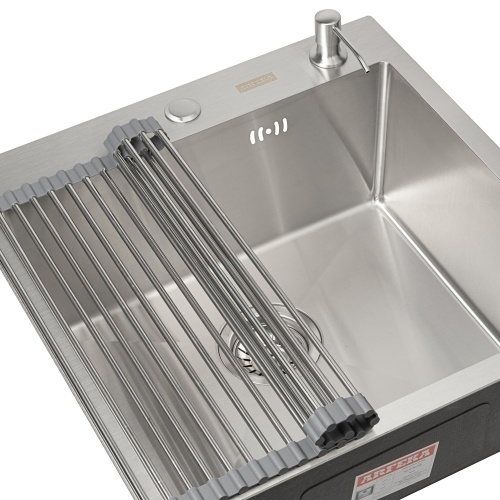 Комплект Arfeka Eco AR мойка 500*500, роллер-мат, дозатор satin