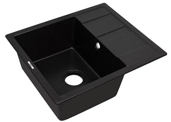 Мойка кухонная Zorg Apollo 58 черный опал