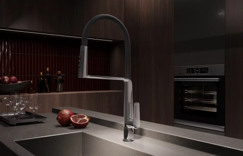 Смеситель для кухни Vincea VKF-118CH