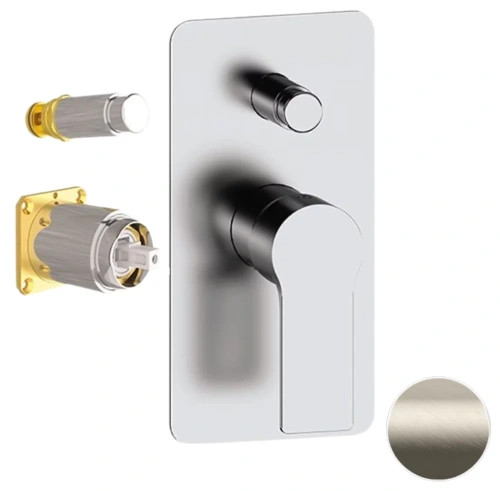 Смеситель для душа Remer Energy EY09KBXV, сталь