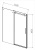 Душевая дверь Vincea Como-N VDS-4CN140CLB