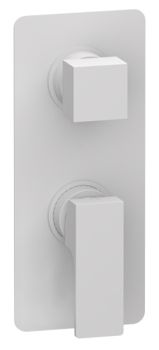 Смеситель для душа Remer Absolute AU93KBBO, белый матовый