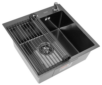 Комплект Arfeka Eco AR мойка 500*500, роллер-мат, дозатор black decor millet grains