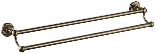 Двойной полотенцедержатель Vivi Felice Successo N1025 Bronzo