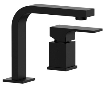 Смеситель для раковины Remer Absolute AU57NO, чёрный матовый