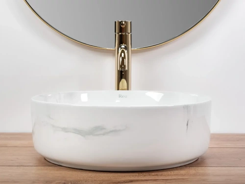 Умывальник Rea Sami Nature Marble U6606