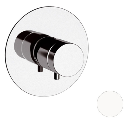 Смеситель для душа Remer Elegance NT30BO, белый матовый