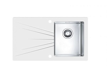 Мойка для кухни Alveus KARAT 10 белый 860x500 левая 1102771
