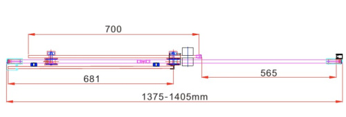 Душевая дверь Vincea Como VPS-1C140CL