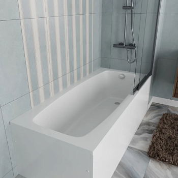 Ванна акриловая Vincea VBT-2S180-FR