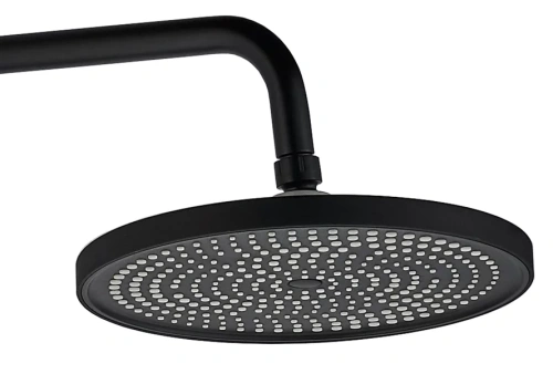 Душевая система Rea Rebel black P2416