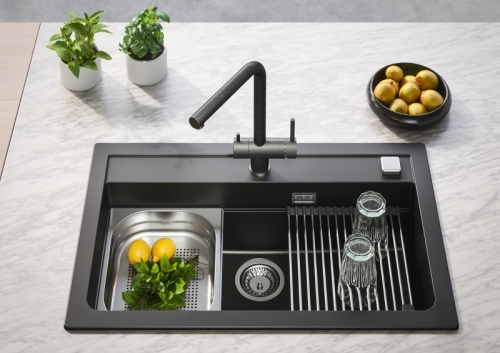 Смеситель для кухни Alveus AQUILA G91 CARBON 1139808