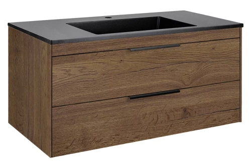 Тумба подвесная Vincea Chiara 2D 1000 T.Oak VMC-2C2100TO