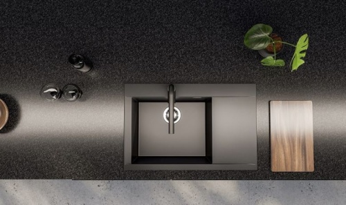 Мойка для кухни Alveus PURE-G 70R Algranit CARBON-A91 790x520x198 1149502