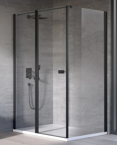 Душевая дверь Kolpa-San Andromeda D 160 black transparent 516650