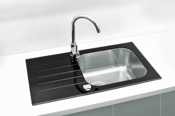 Мойка для кухни Alveus VITRO 20 RAL9005-90 (черная) 780x430 1114558