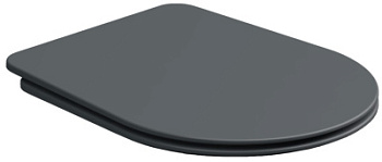 Крышка с сиденьем GSG Ceramic Design Hit! HICOPRSLTICR028, Ebano Matt