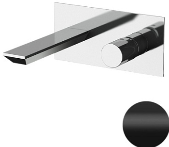 Смеситель для раковины Remer Edge EG515NO, черный матовый