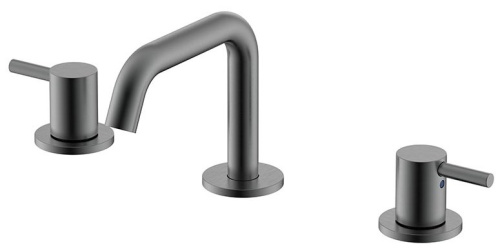 Смеситель для раковины Nemo Round NM-2317BGM brush gun metal