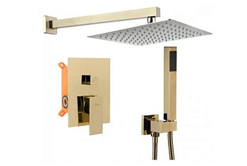 Душевая система Rea Bento Gold P4893 Душевая система Rea Bento Gold P4893