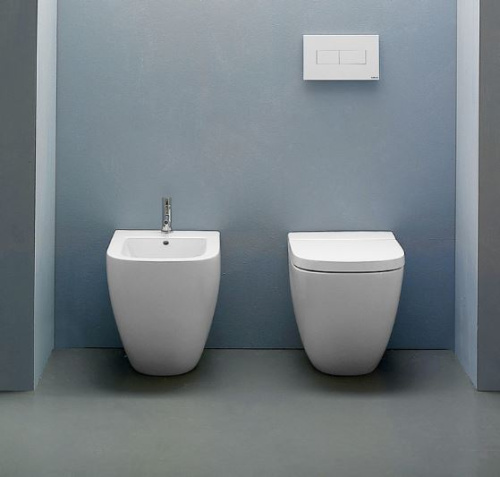 Унитаз напольный приставной Globo Stockholm LA002BI