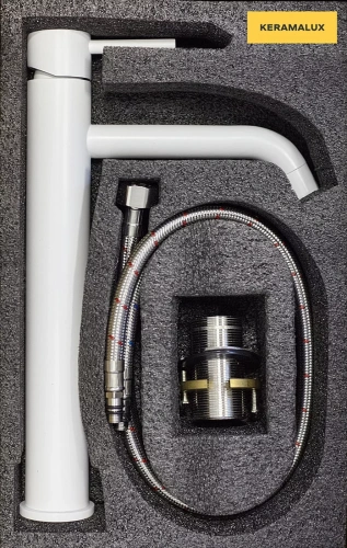 Смеситель для умывальника Vivi Felice 0625 bianco opaco