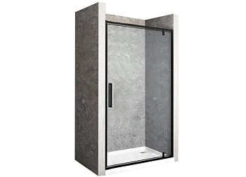 Душевая дверь Rea Rapid Swing black 90 K6409