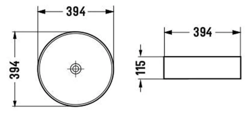 Умывальник Vincea VBS-216MA
