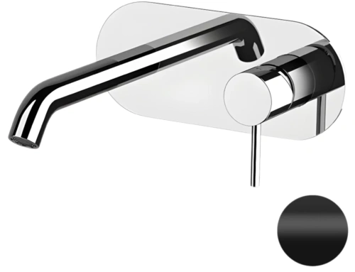 Смеситель для раковины Remer X-style X15LWBNO, черный матовый