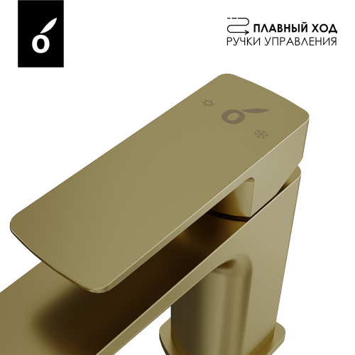 Гигиенический душ со смесителем Oliveeka OL-829003+139003-BG, золотой матовый